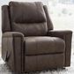 Ashley Lixtowel Manual Rocker Recliner in Walnut, , large