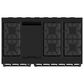 Thor Kitchen Gordon Ramsay 6.8 Cu. Ft. Professional Natural Gas Range with Pro-Style Knobs in Black, , large