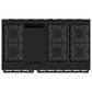 Thor Kitchen Gordon Ramsay 6.8 Cu. Ft. Professional Natural Gas Range with Pro-Style Knobs in Black, , large