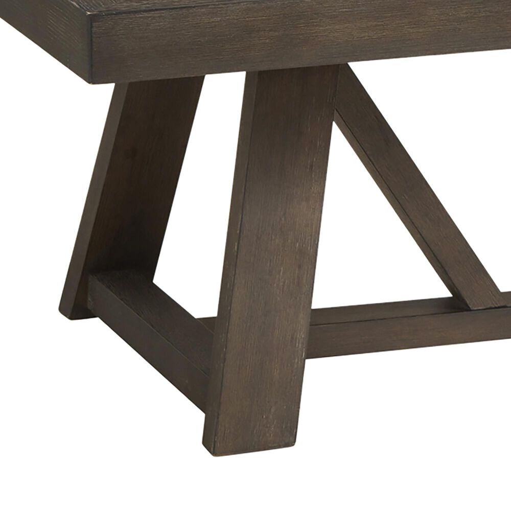 Hawthorne Furniture Hearst Rectangular Coffee Table in Reclaimed Chevron, , large