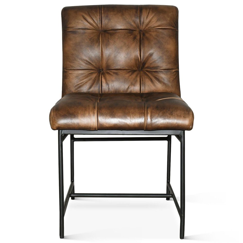 Home Trends &amp; Design Essex Side Chair in Powder Coated Black, , large