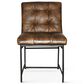 Home Trends & Design Essex Side Chair in Powder Coated Black, , large
