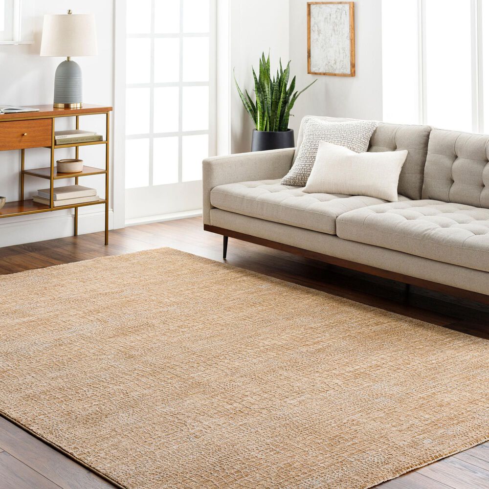 Surya Masterpiece Light Gray, Beige, Tan and Medium Brown 10' x 13'11" Area Rug, , large