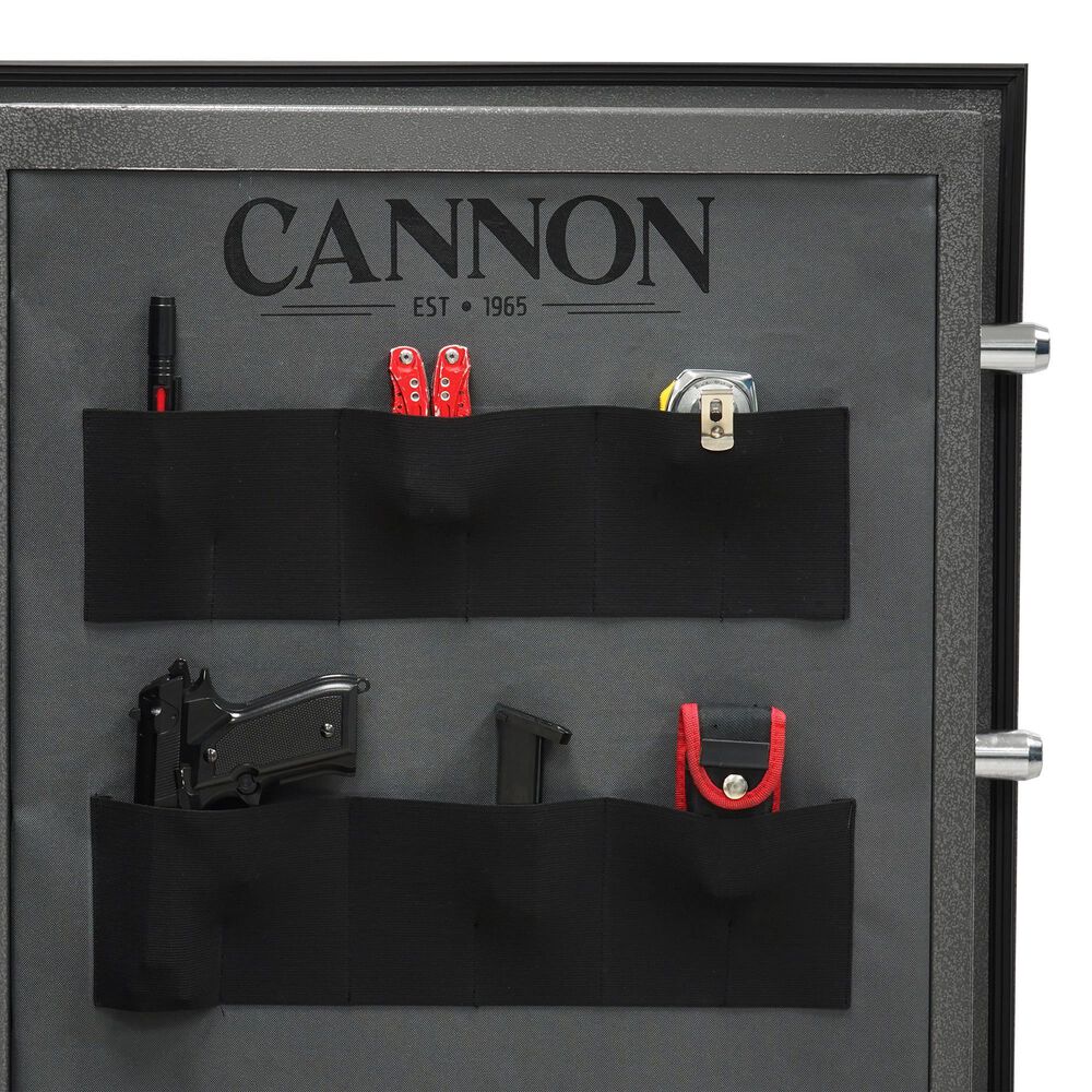 Cannon Force Series 59-Gun Fireproof Safe with Electronic Lock in Dark Gray Pebble, , large