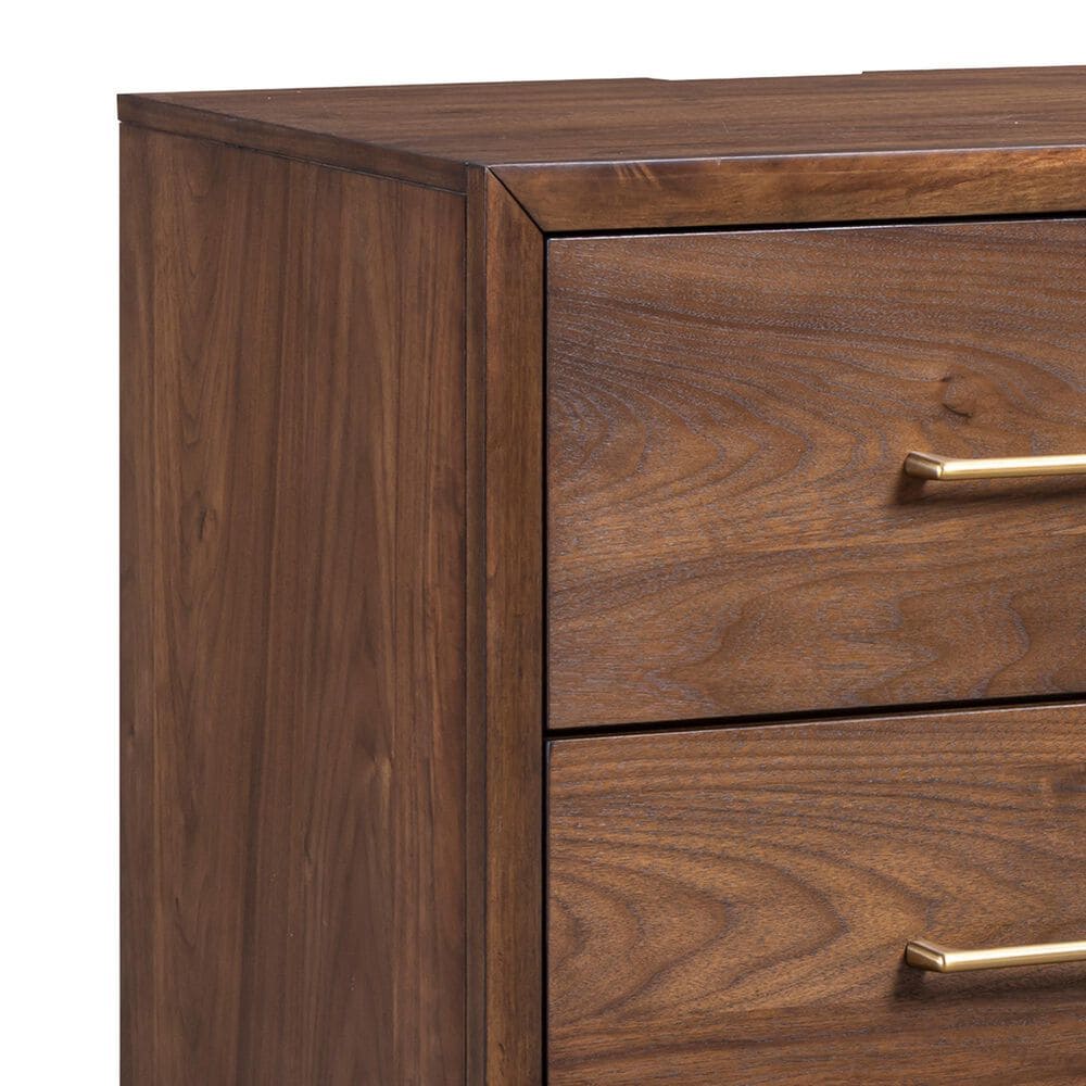 Riva Ridge Jasper 2 Drawer Nightstand in Modern Walnut, , large