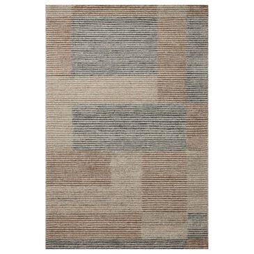 Loloi Stiles 2"6" x 7"6" Beige and Slate Runner, , large