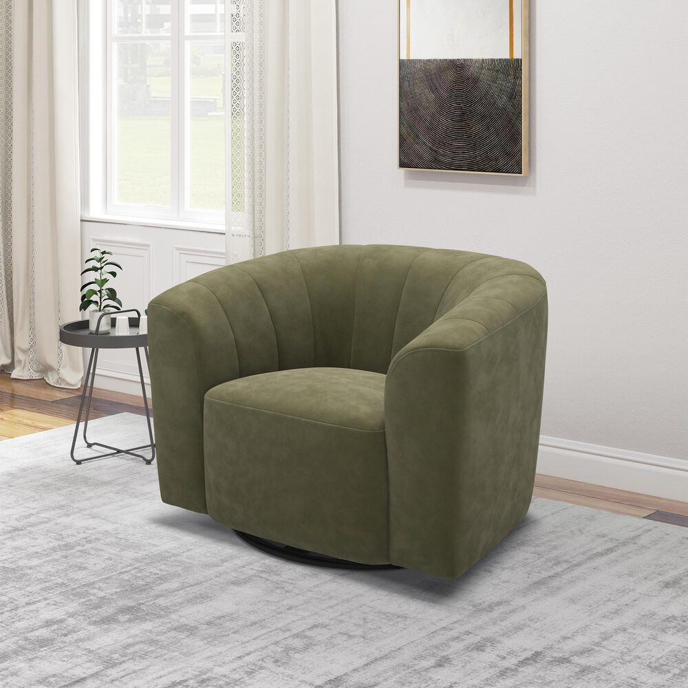 37B Swivel Chair in Olive, , large