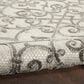 Nourison Aloha 5"3" x 7"5" Grey and Charcoal Indoor/Outdoor Area Rug, , large
