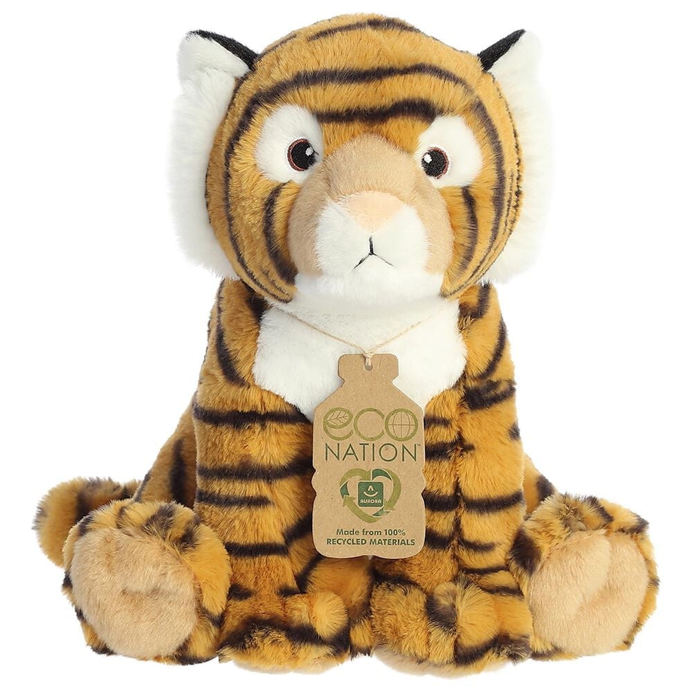 Aurora Eco Nation 13" Tiger Plush, , large