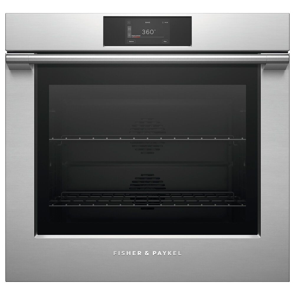 Fisher and Paykel Series 7 30" Professional Smart Single Wall Oven in Stainless Steel, , large