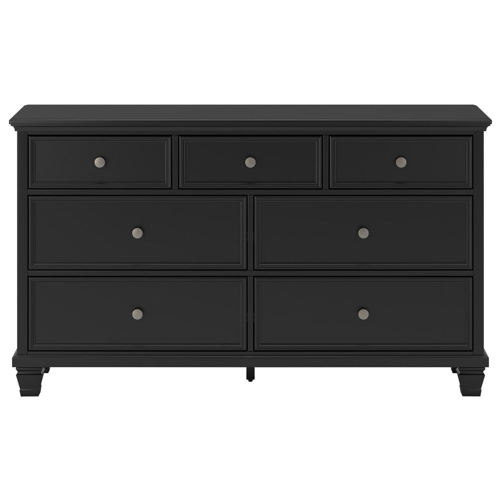 Ashley Lanolee 5-Piece King Bedroom Set in Black, , large