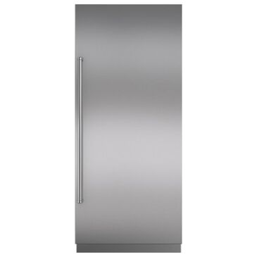 Sub Zero 36" Column Door Panel with Pro Handle for Left Hinge in Stainless Steel, , large
