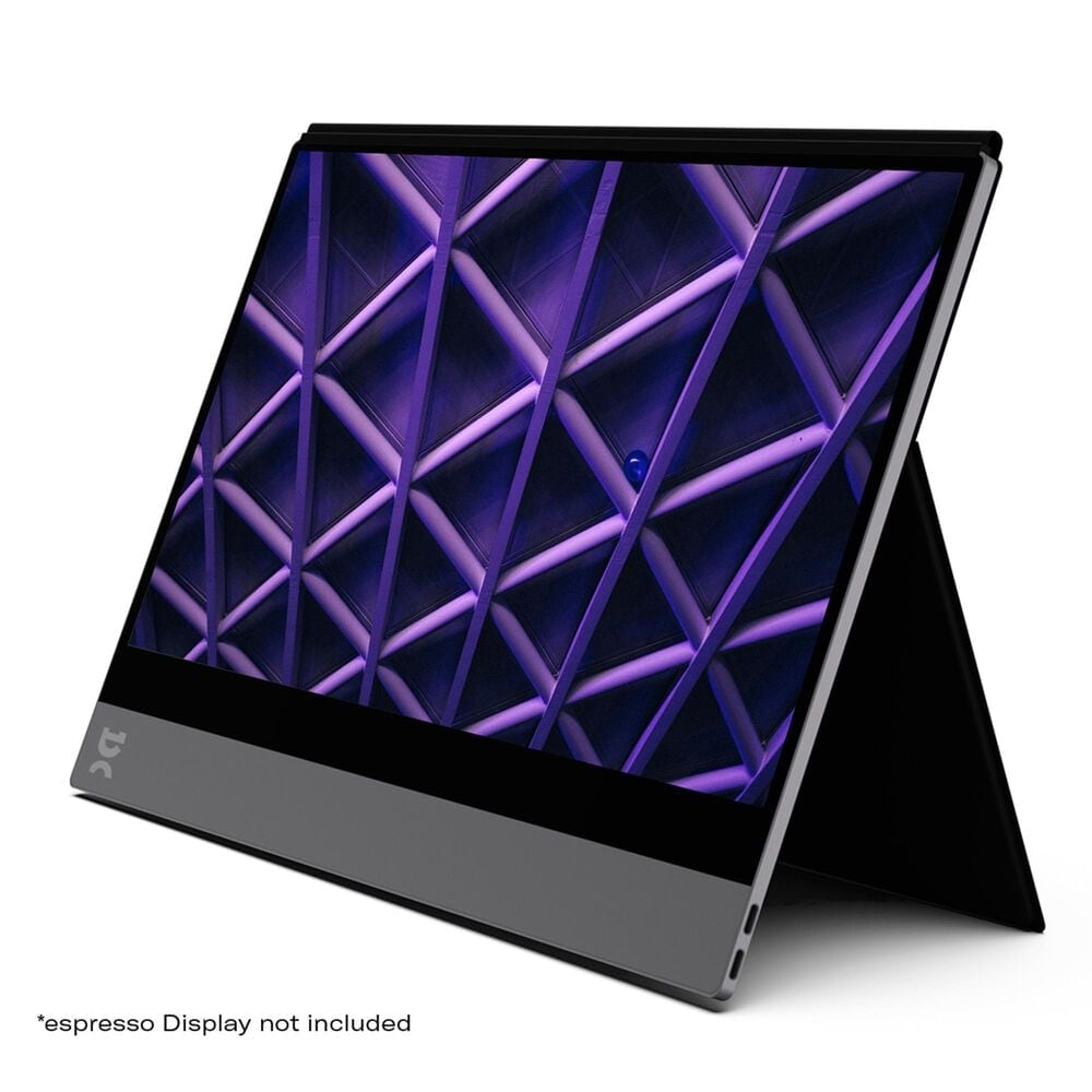 espresso Microfiber Magnetic Protective Case for 15&quot; Display in Black, , large