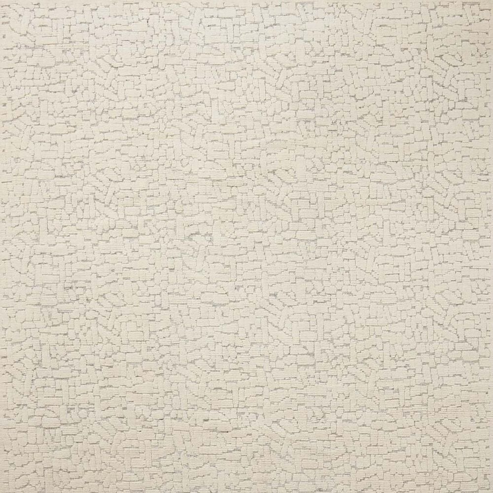 Loloi Harrison 4&#39; x 6&#39; Ivory and Silver Area Rug, , large