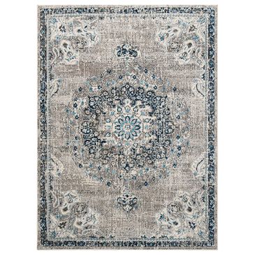 Amer Rugs Montana 2" x 3" Teal Area Rug, , large