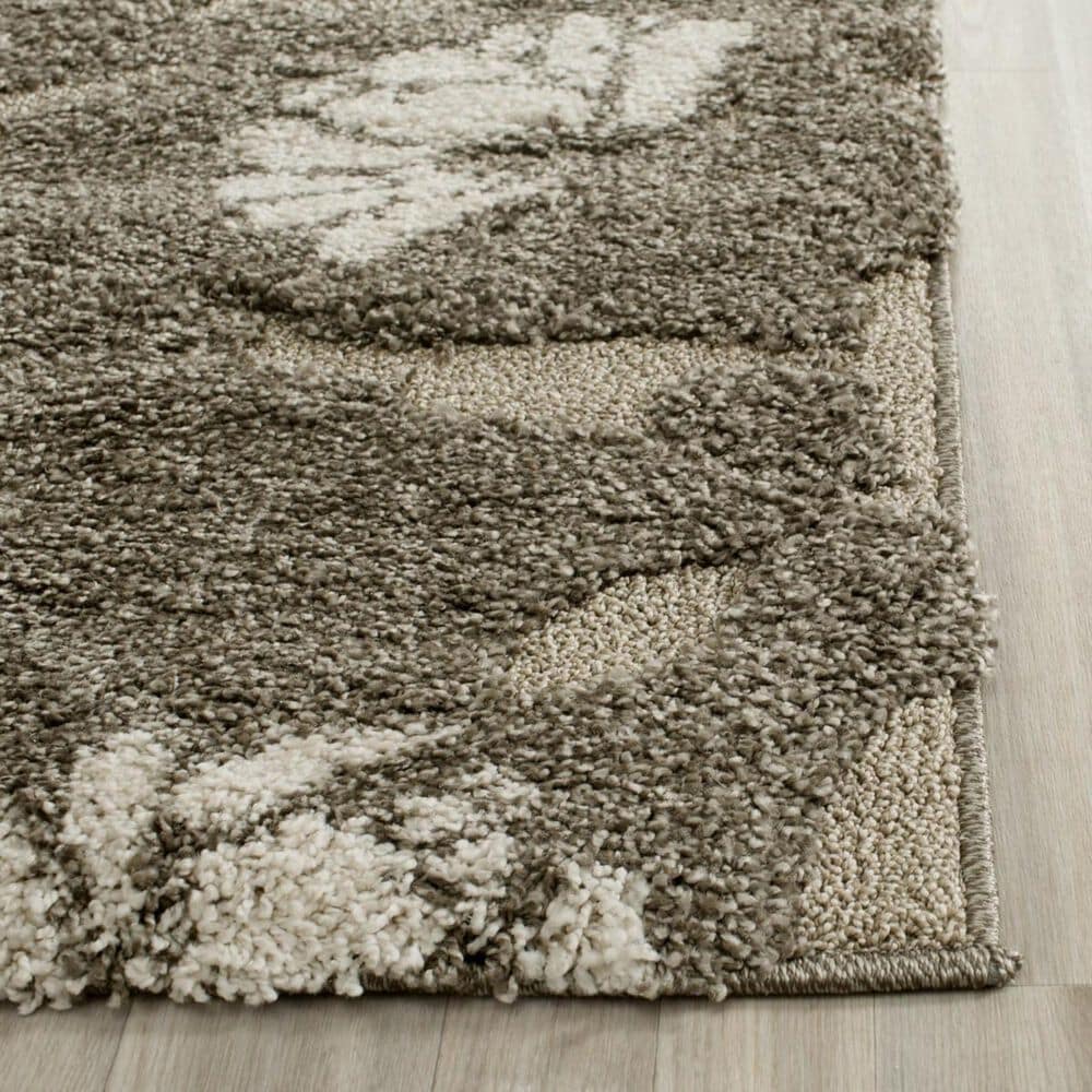 Safavieh Florida Shag SG459-7913 2&#39;3&quot; x 13&#39; Smoke and Beige Runner, , large