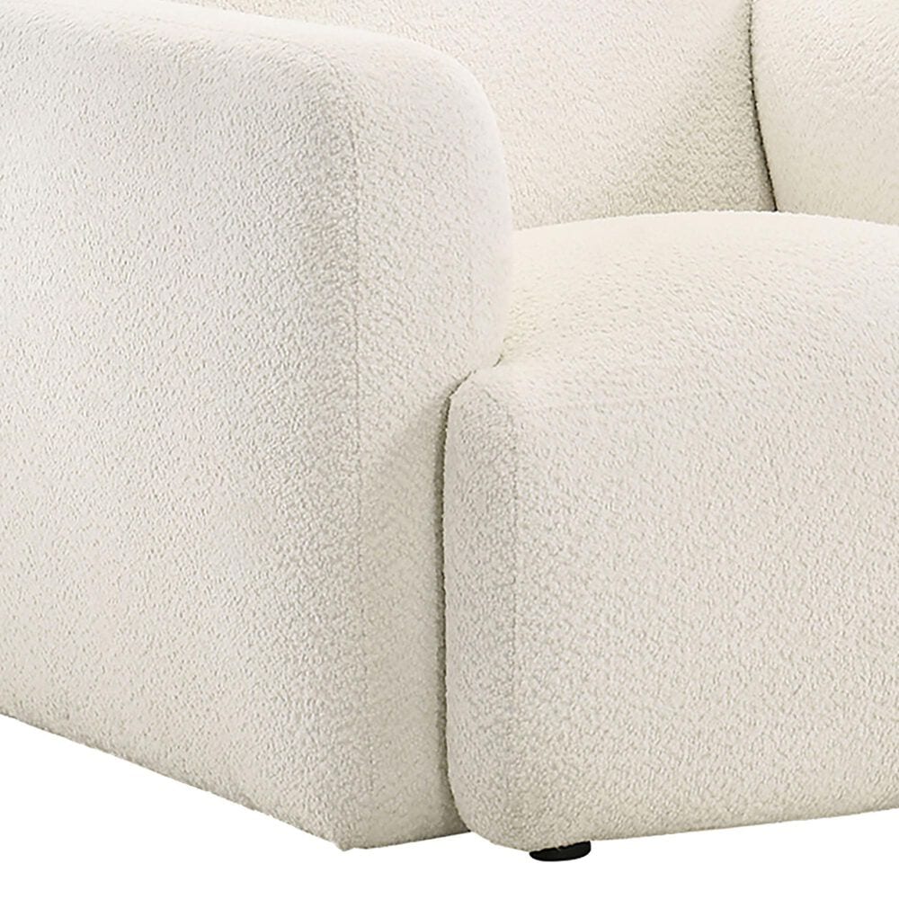 Coaster Dorset Accent Arm Chair in White, , large