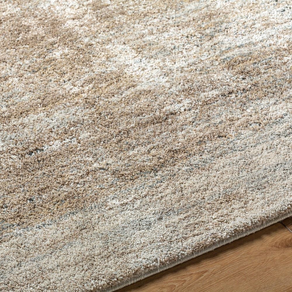 Surya Avellino 7&#39;10&quot; x 10&#39; Light Beige, Tan, Light Gray, Deep Teal and Gray Area Rug, , large