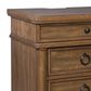 Ashley Rowlenstown 3 Drawer Nightstand in Medium Brown with Outlet and USB Ports, , large