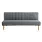 Lifestyle Solutions Salem Charcoal Futon, , large