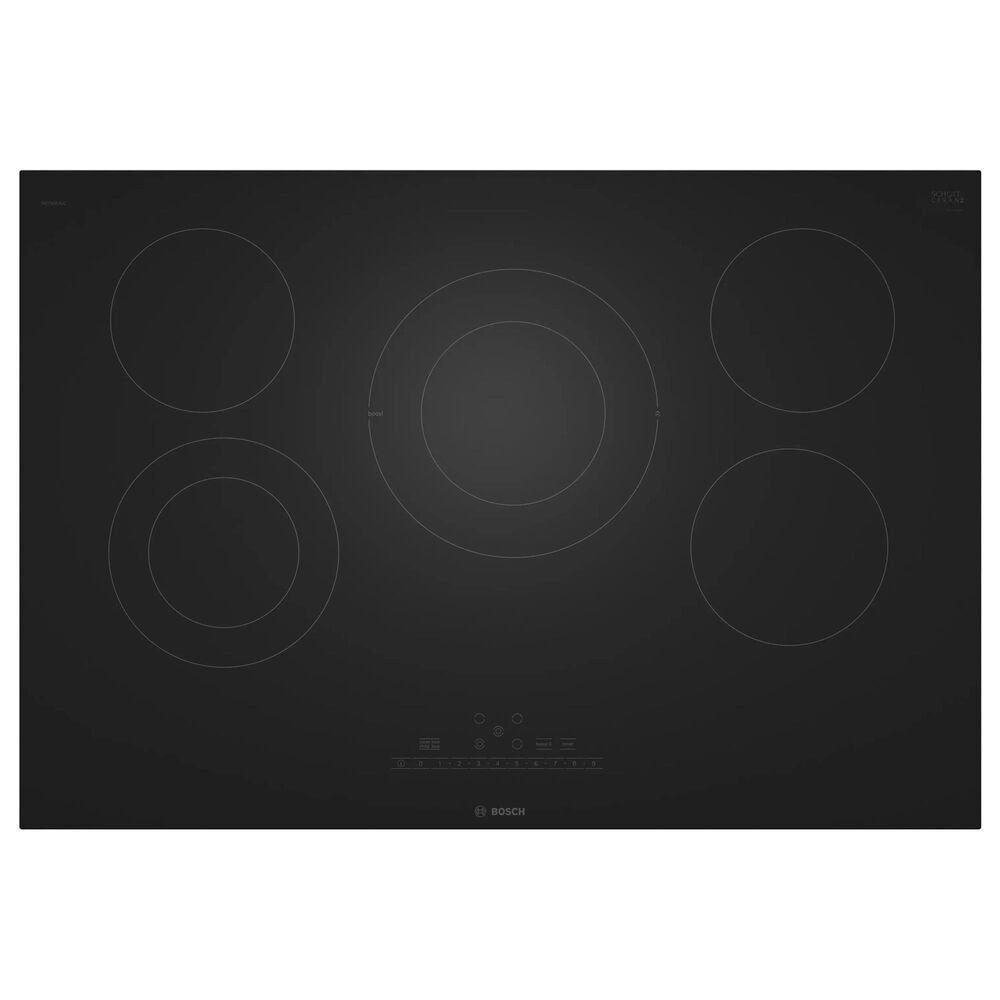 Bosch 800 Series 30" Electric Cooktop without Frame in Black, , large