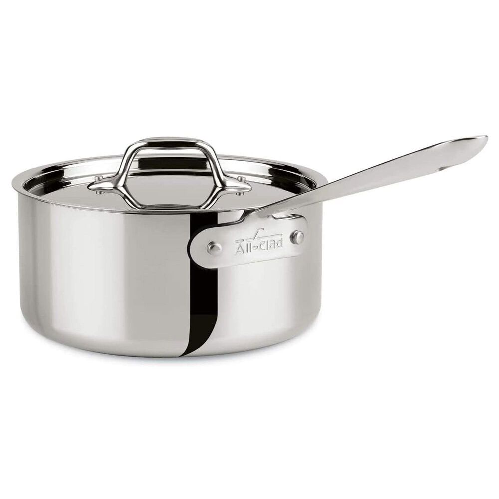 All-Clad 3 Qt. Sauce Pan with Lid, , large
