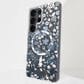 Kate Spade Protective Magnet Hardshell Case for Samsung Galaxy S 2025 Large in Flowerbed Blue, , large