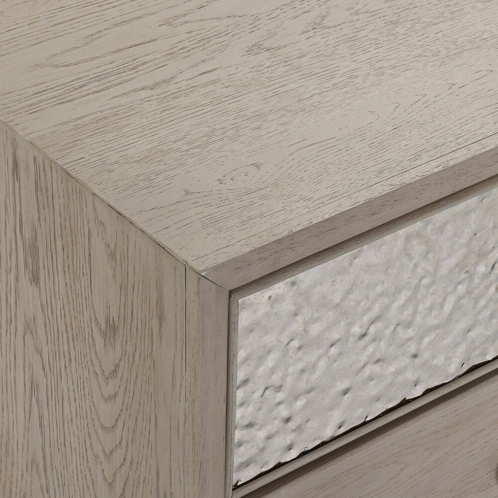 Furniture of America Bashford 2-Drawer Nightstand in Natural Oak, , large