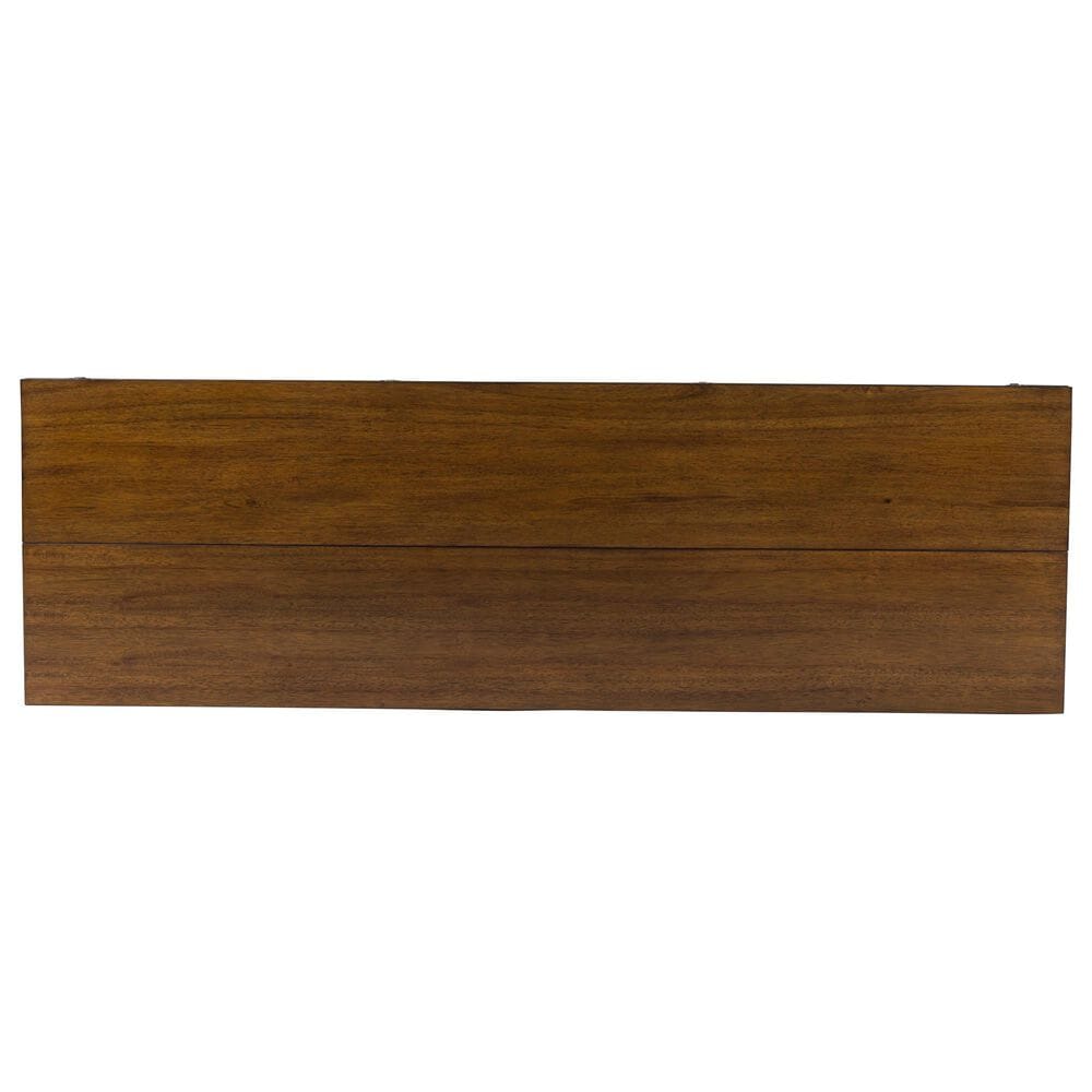 Ashley Sturlayne Flip-Top Sofa Table in Rich Brown, , large
