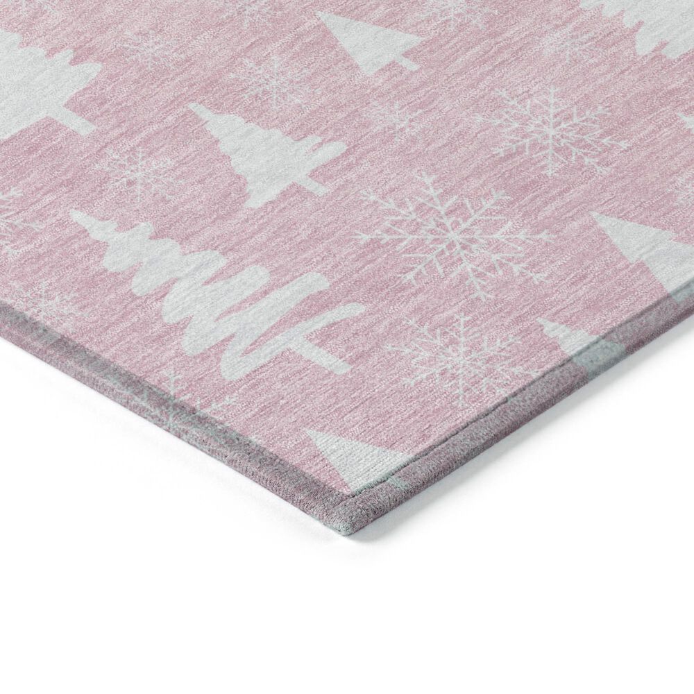 Dalyn Rug Company Wonderland WN23 3&#39; x 5&#39; Pink Indoor/Outdoor Area Rug, , large