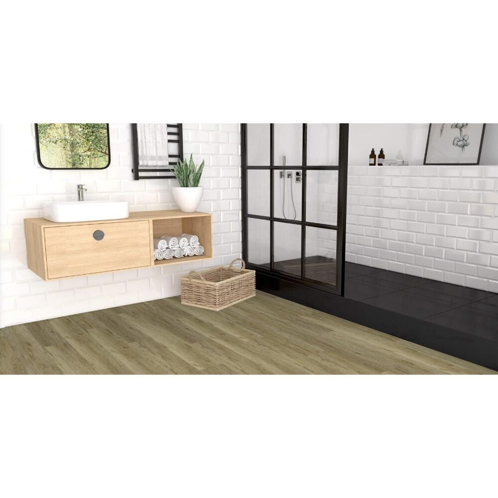Armstrong Lutea Zen Wellspring Saddle 7&quot; x 60&quot; Luxury Vinyl Plank, , large