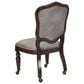 SUNSET Vegas 5-Piece Round Game Table Set in Smoke Gray, , large