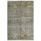 Dalyn Rug Company Karaj KJ5 5" x 7"6" Pewter Indoor/Outdoor Area Rug, , large