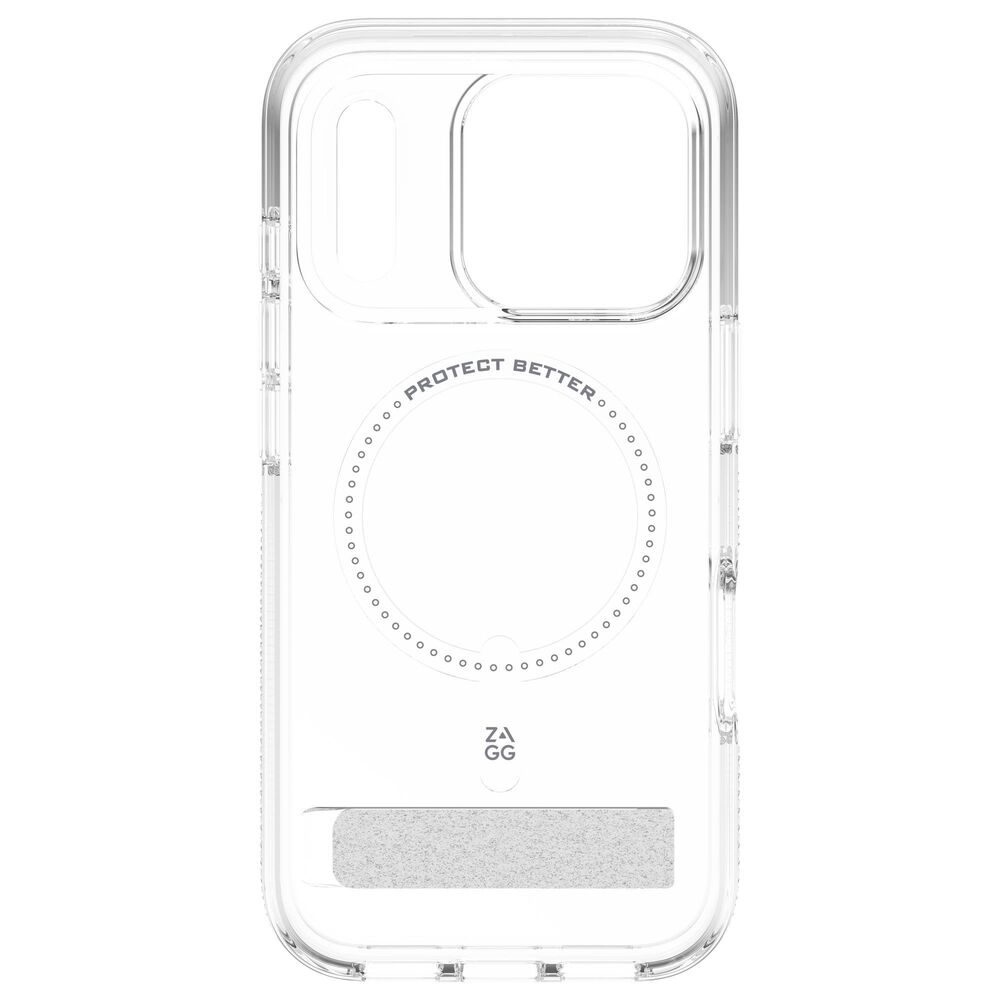 Zagg Crystal Palace Snap Case with Kickstand for Apple iPhone 17 Pro in Clear, , large