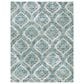 Surya Harput Navy, Ivory, Medium Gray and Teal 5"3" x 7"3" Area Rug, , large