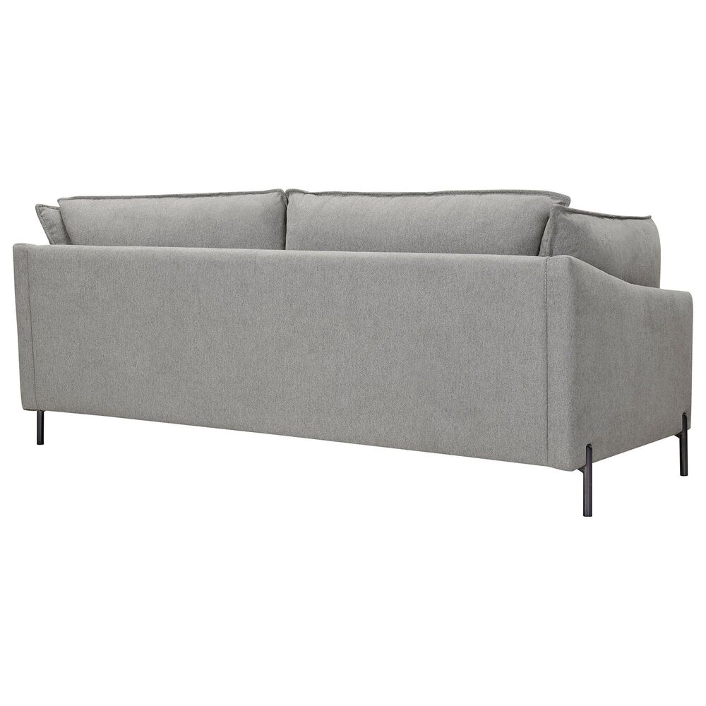 Blue River Juliett Power Reclining Sofa in Gray Pebble and Black, , large