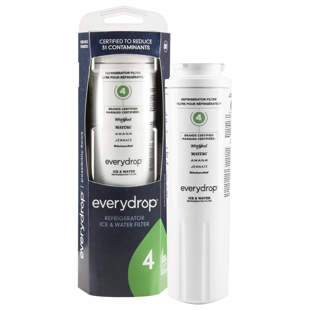 Whirlpool EveryDrop Water Filter 4 and Produce Preserver Refill for Refrigerator, , large