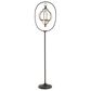 Maple and Jade 60" Eclectic Metal Lantern in Black and Gold, , large
