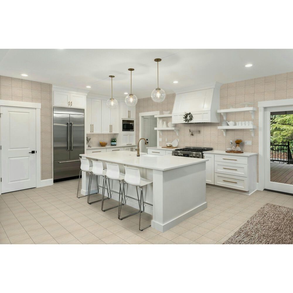 Emser Passion Crema 9&quot; x 9&quot; Glossy Porcelain Tile, , large
