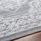 Surya Piazza PZZ-2301 2" x 3" White, Gray Area Rug, , large