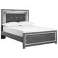 Ashley Lodanna 4 Piece Queen Bedroom Set in Gray, , large