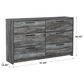 Ashley Baystorm 6 Drawer Dresser in Smoke Gray, , large