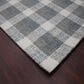 Amer Rugs Tartan 5" x 7"6" Dark Gray Area Rug, , large