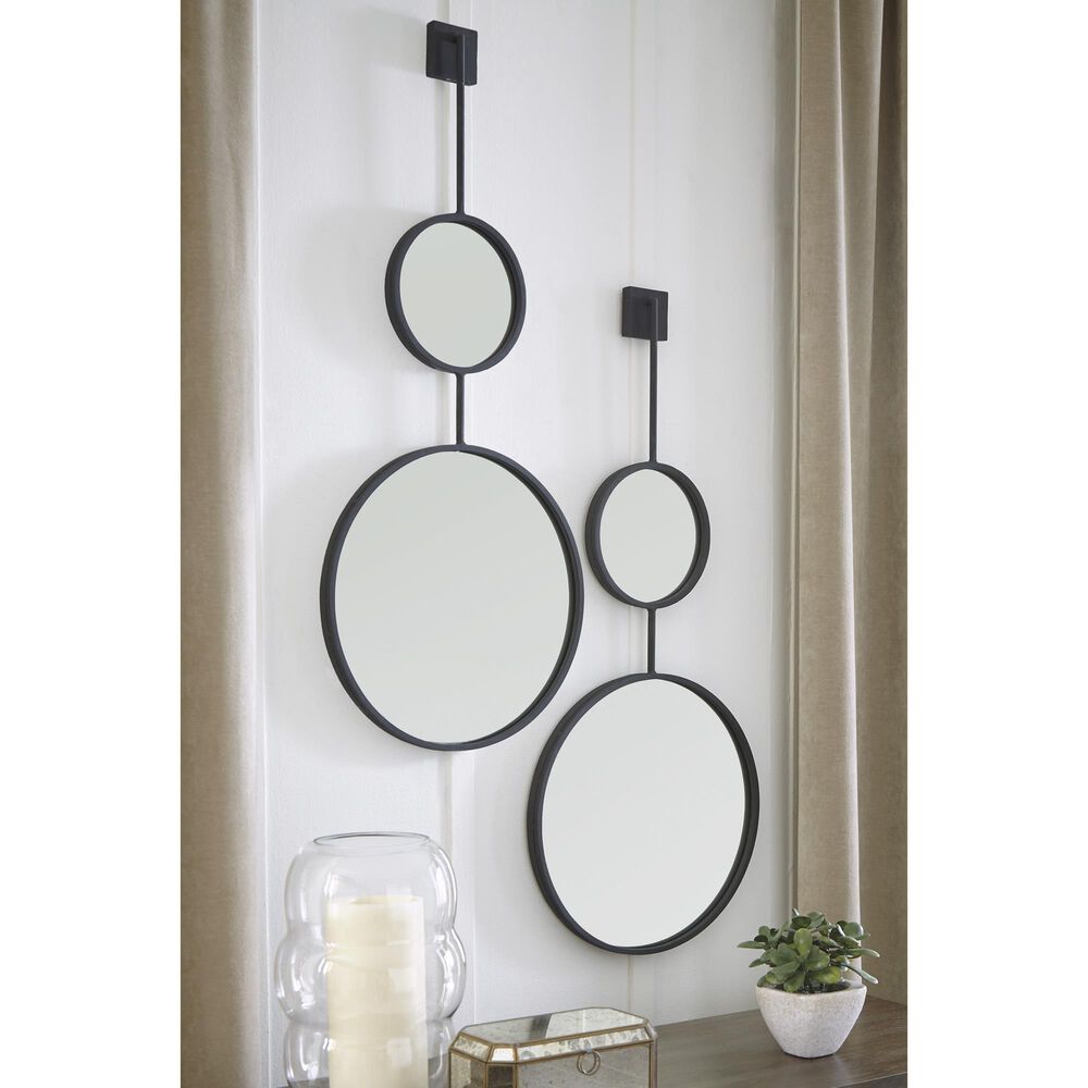 Ashley Brewer Accent Mirror in Black, , large