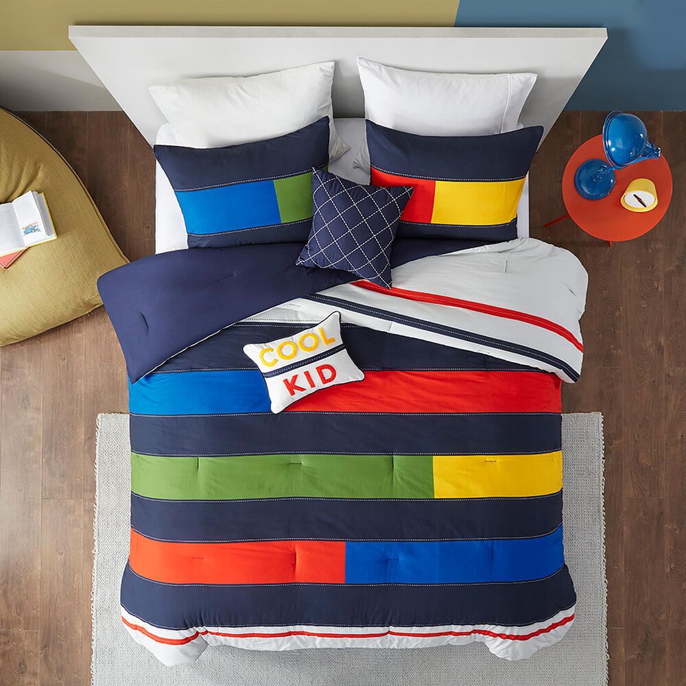 Hampton Park Morris 4-Piece Twin Comforter Set, , large