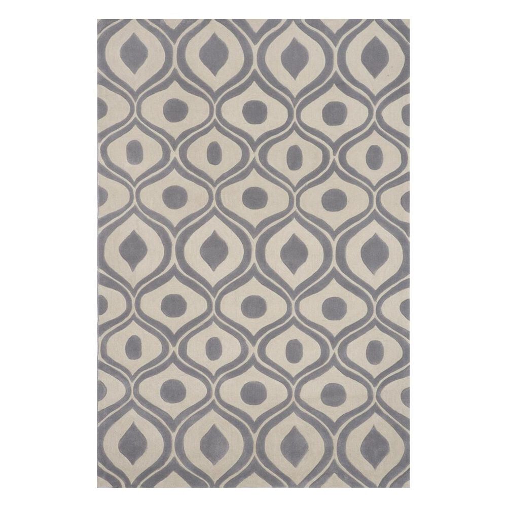 Momeni Bliss BS-09 3'6" x 5'6" Gray Area Rug, , large