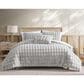 Hallmart Collectibles Bubble 4-Piece King Comforter Set in Gray, , large