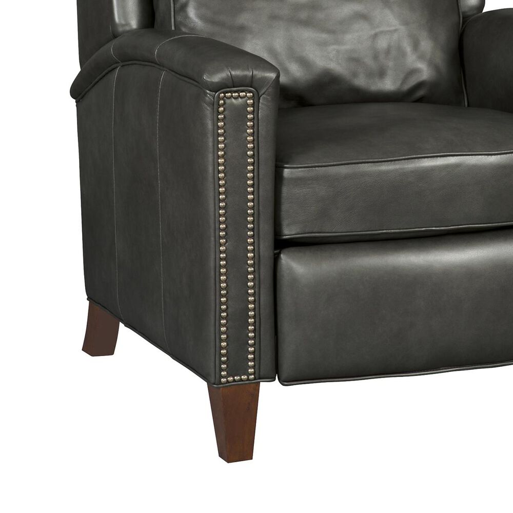 Hooker Furniture Empyrean Manual Recliner Chair in Charcoal, , large