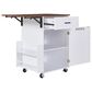 HOMLUX 39" Outdoor Kitchen Island in White, , large