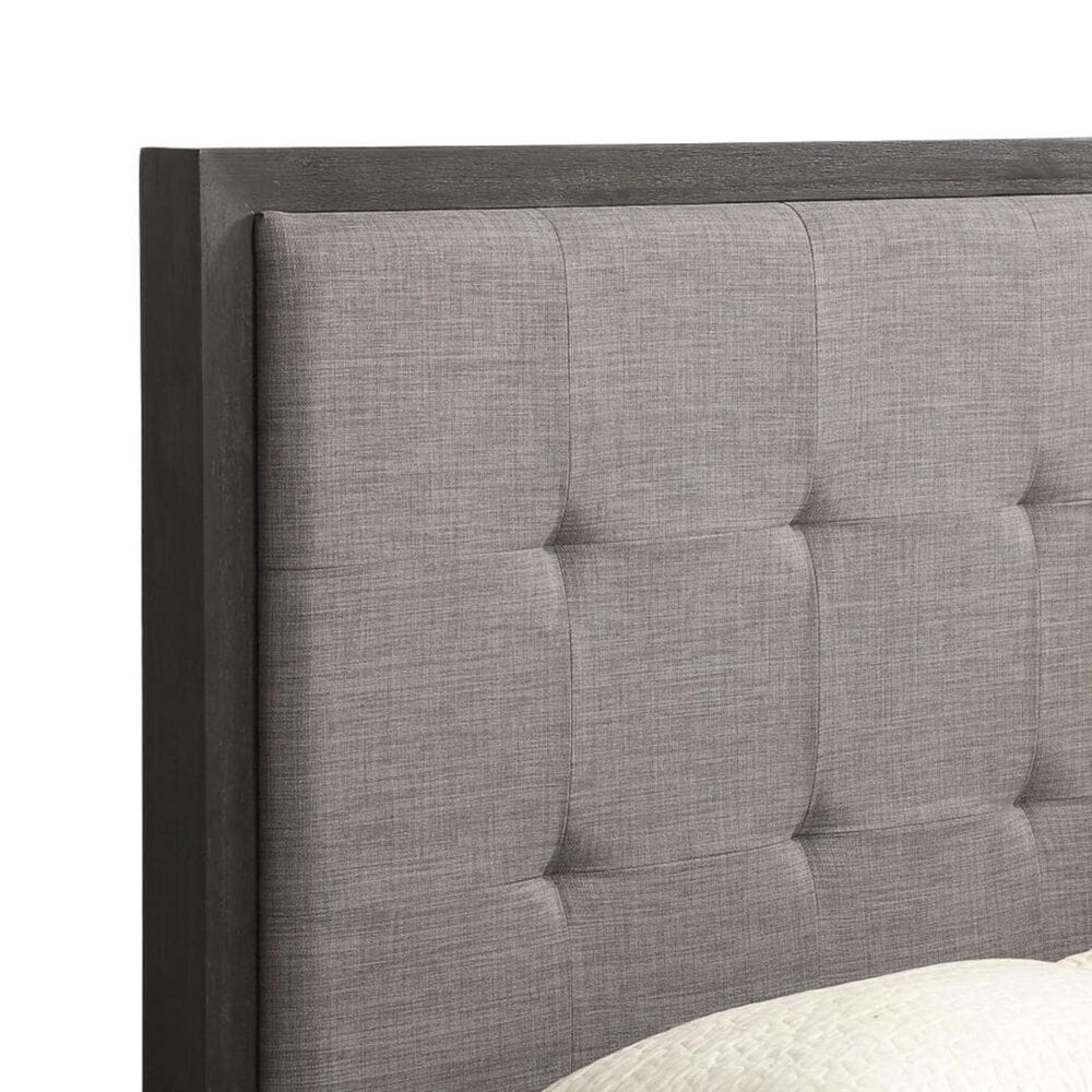 Urban Home Oxford King Platform Bed in Basalt Gray, , large